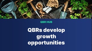 Link to an article outlining how QBRs create growth opportunities for enterprise businesses.