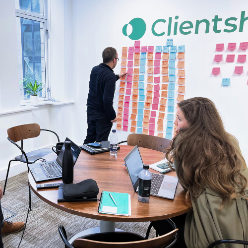 Behind the scenes of a Clientshare strategy session